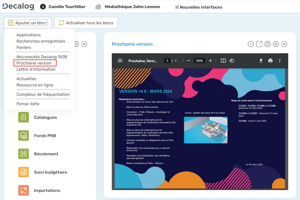 V14.0-7.1-Ajout d’un bloc Prochaine version.png